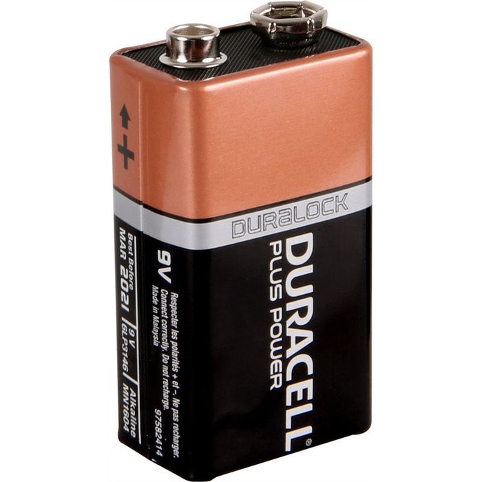 Defibtech Lifeline 9 Volt Battery